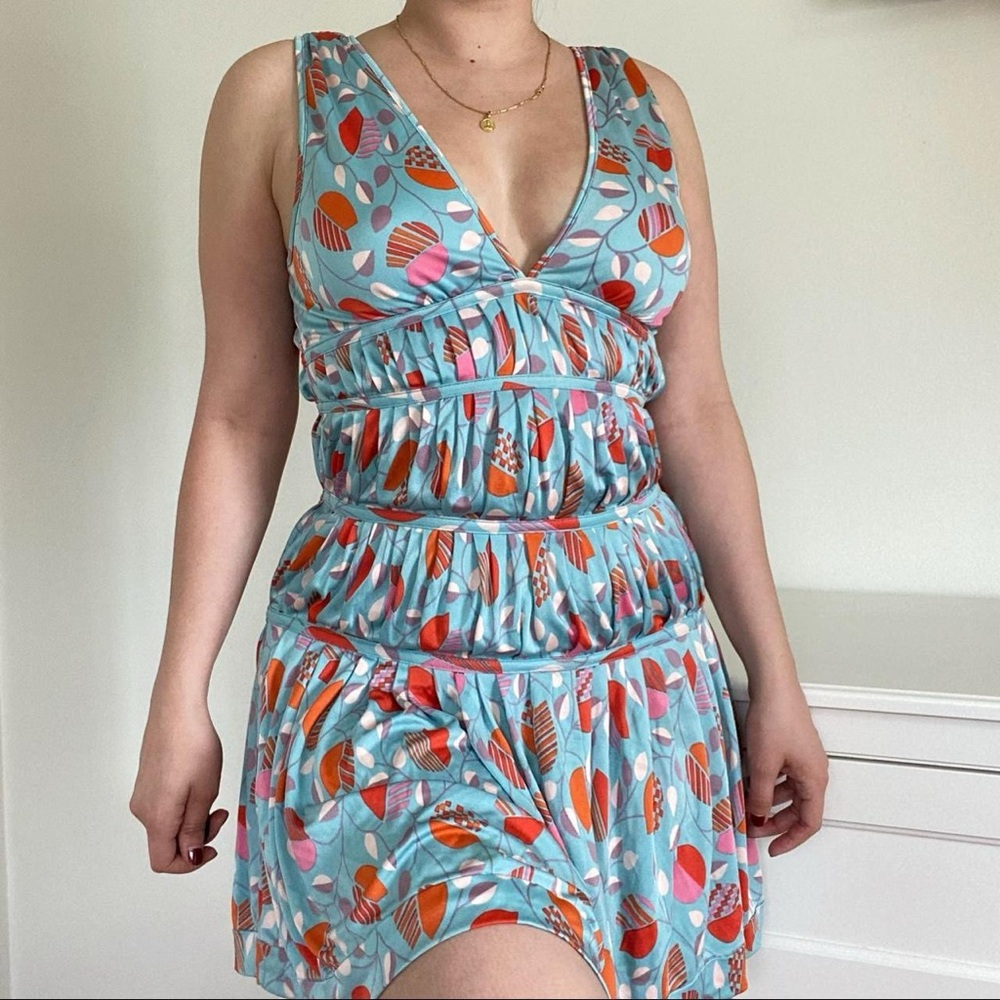 Marc Jacobs silk mini abstract dress